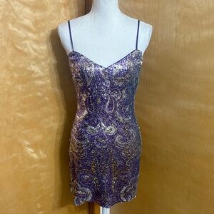 NWT Ramy Brook Tanya Sequin Mini Dress Size 0 Retail $745!!
